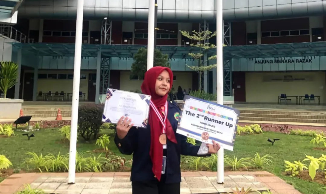 Berprestasi di Youth Innovation Forum, Taruni Aira Nadhifa Harumkan Nama SMAN 5 Taruna Brawijaya