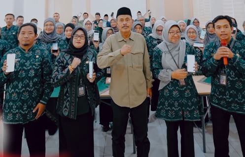 Siap Wujudkan Jatim Cerdas, SMAN 5 Taruna Brawijaya Resmi Mendaftar Ajang EJIES 2026 Didampingi Kacabdin Kediri