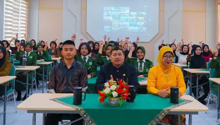 SMAN 5 Taruna Brawijaya Jawa Timur Gelar Kegiatan Minum Tablet Tambah Dara Serentak